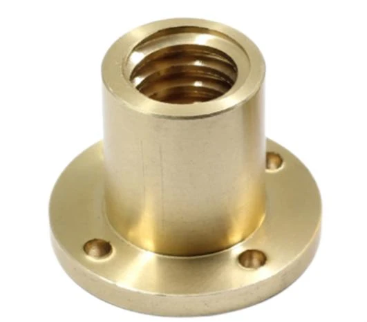 Brass Flange Round Nut